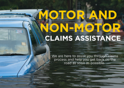Claim Assistance for Vehicles Affected by the Typhoon